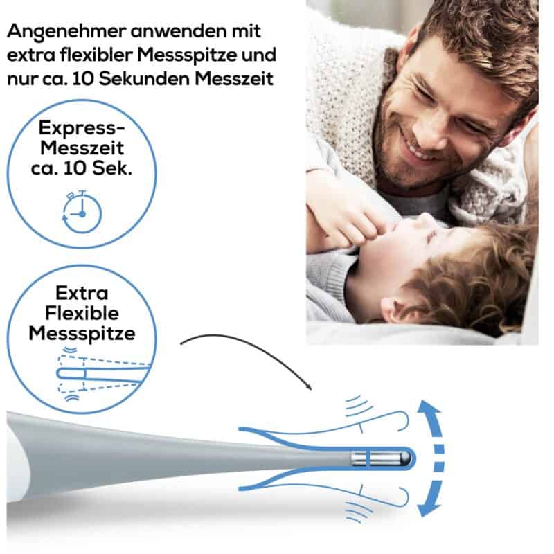 Hochwertige, flexible Messspitze für präzise Diagnosen in der Medizin.