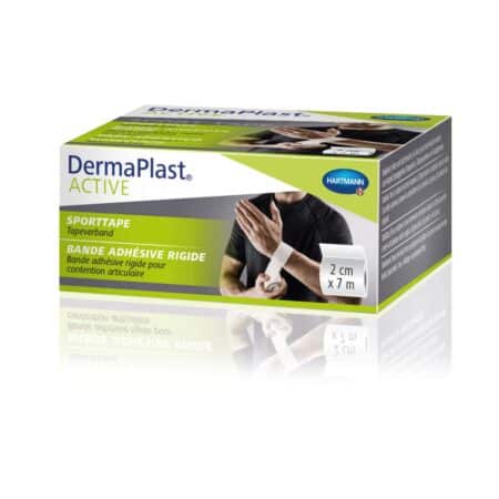 Hochwertiges Sporttape von Sanovo, 2cm breit und 7m lang, ideal für Sportverletzungen und Gelenkschutz.