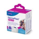 Hautschonender, reißfester Fixierverband für medizinische Anwendungen.