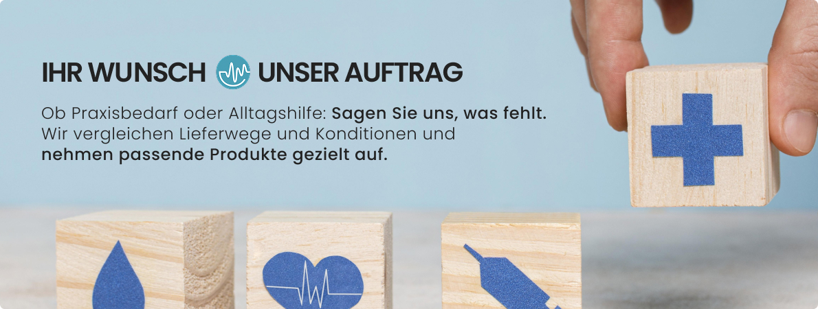 Alt: Sanovo Logo mit Medizinprodukten, moderne medizinische Versorgung, Schweiz.