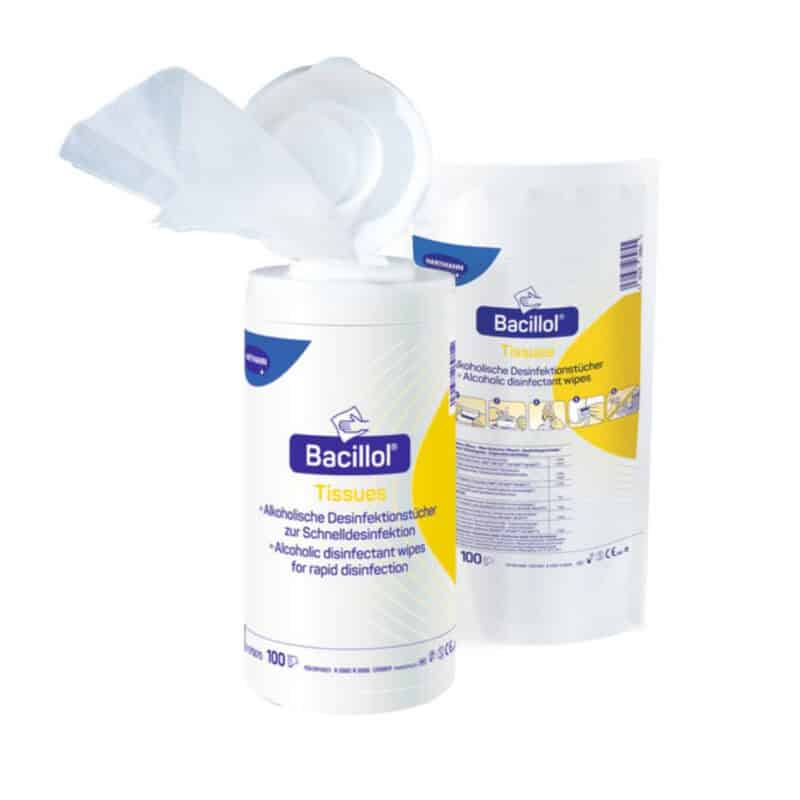 Bacillol Tissues Spenderdose 100 Tücher main