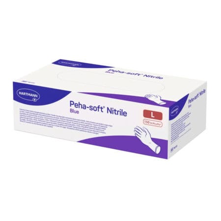 Peha soft Nitrile blue Einmalhandschuhe L main