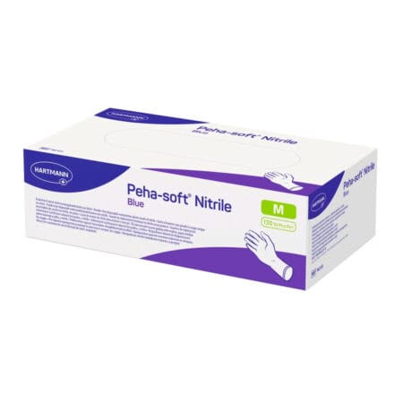 Peha soft Nitrile blue Einmalhandschuhe M main